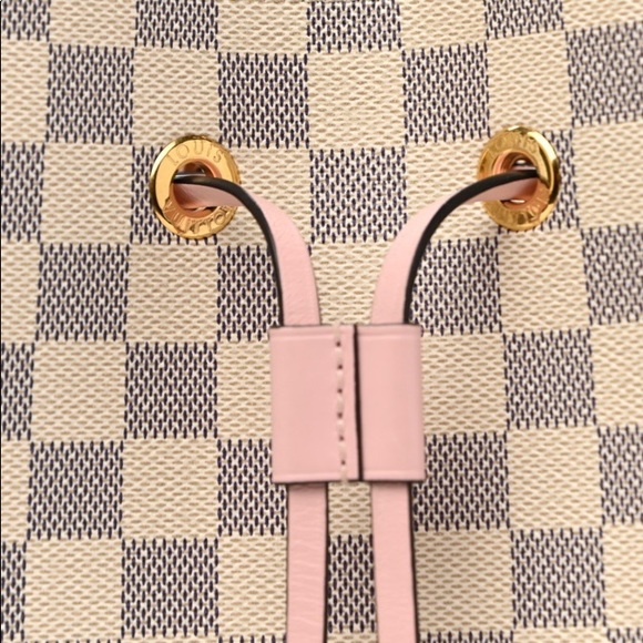 Sold / Louis Vuitton NeoNoe MM Azure / Rose - Picture 6 of 12